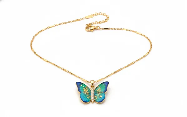 Gold_Timeless_Butterfly_Necklace_For_Women